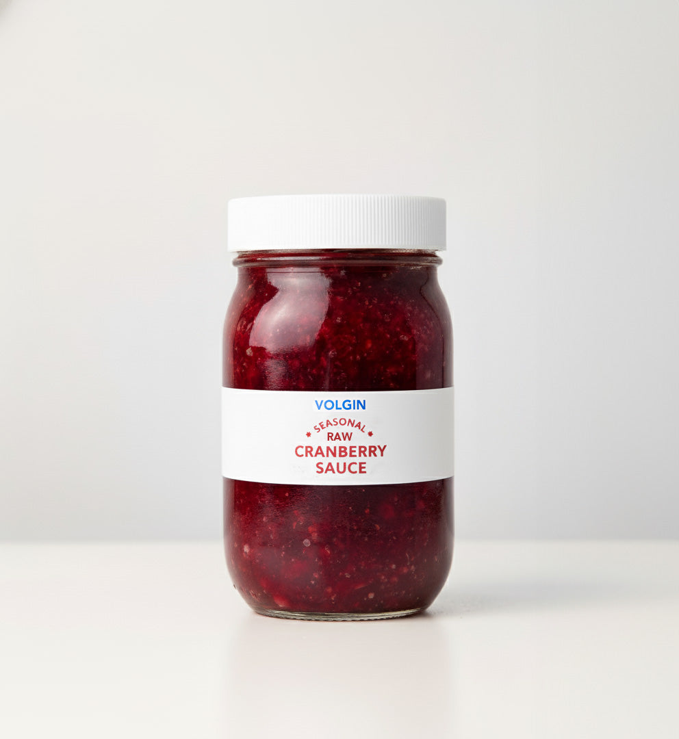 RAW CRANBERRY SAUCE
